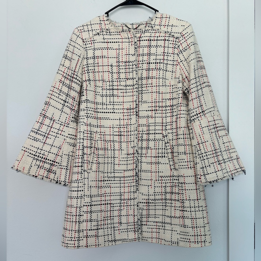 BANANA REPUBLIC NWOT LONG LINED PEA COAT SZ SMALL